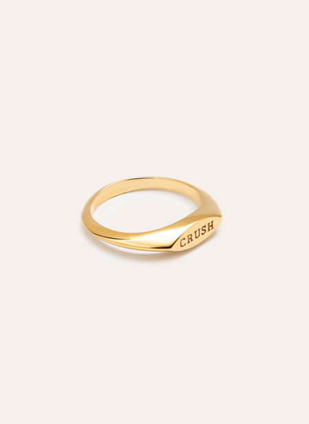 Crush Gold Ring