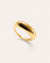 Maxi Mariana Stainless Steel Gold Ring 