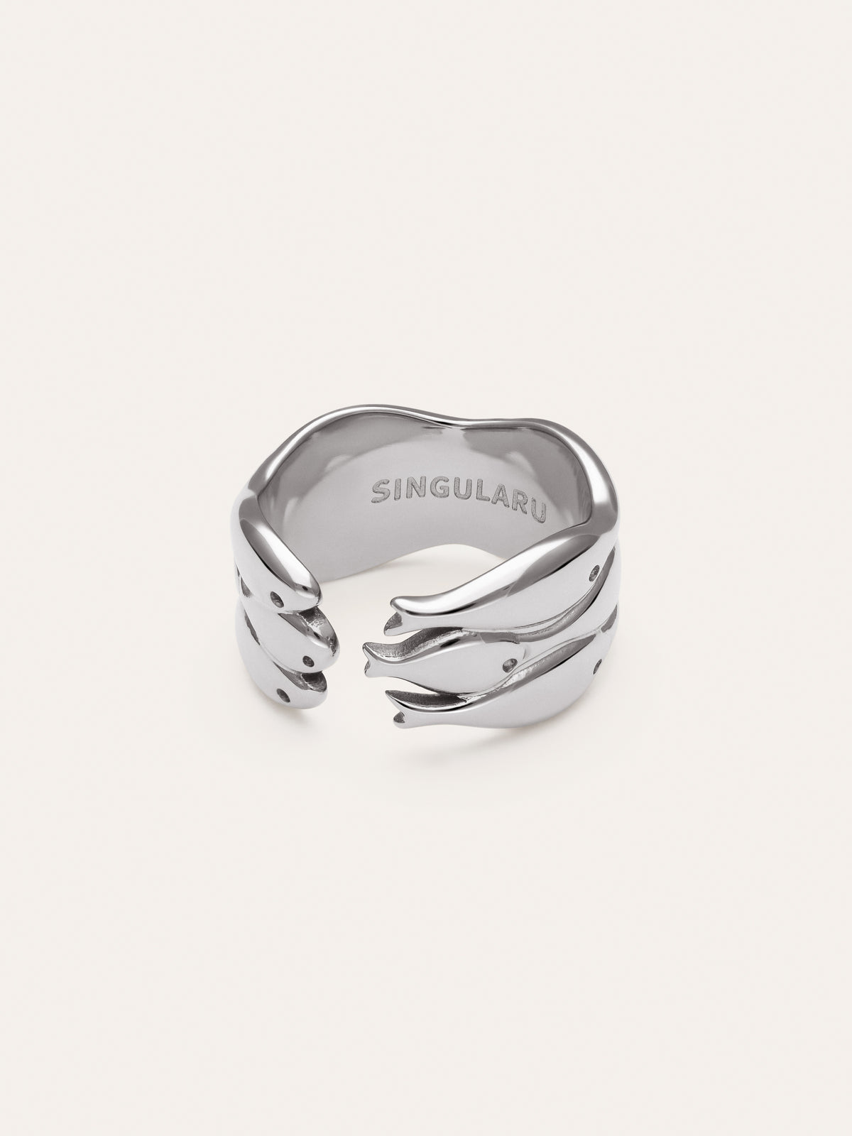 Ring Maui Staal