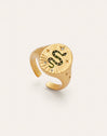 Mystic Snake Gold Ring 