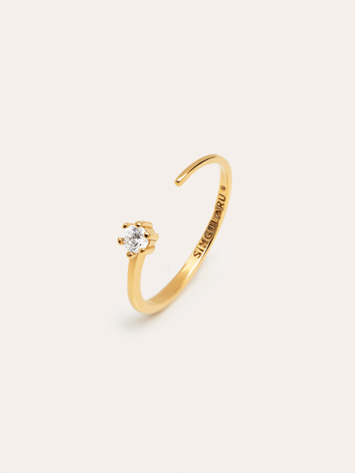 Imagen detalle de Anillo Sophie Baño Oro