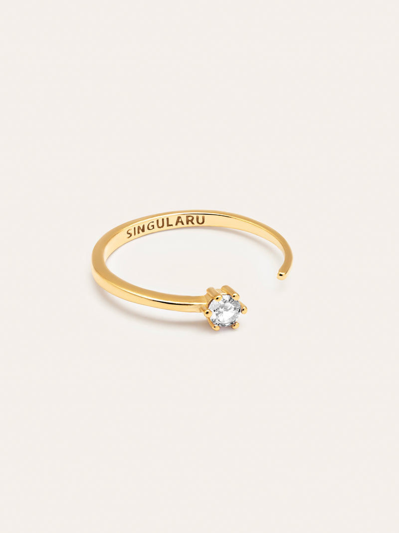 Anillo Sophie Baño Oro
