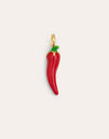 Charm Chili Pepper Baño Oro