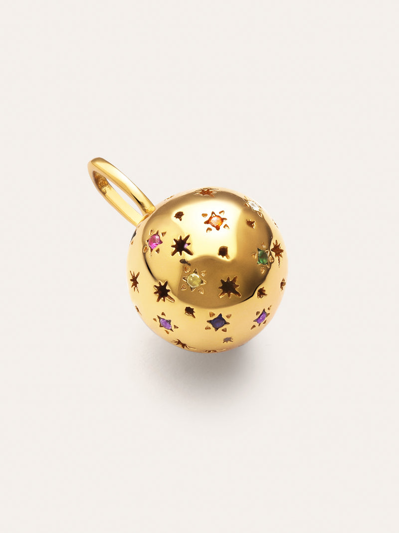 Charm Llamador de Ángeles Baño Oro