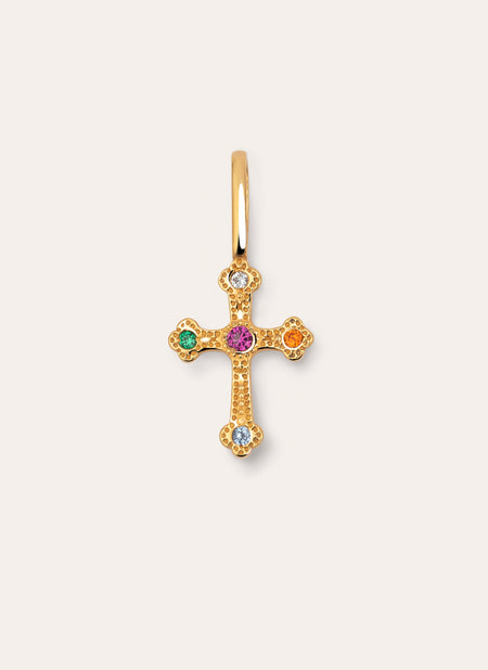Charm Mónica Cruz con placcatura in oro