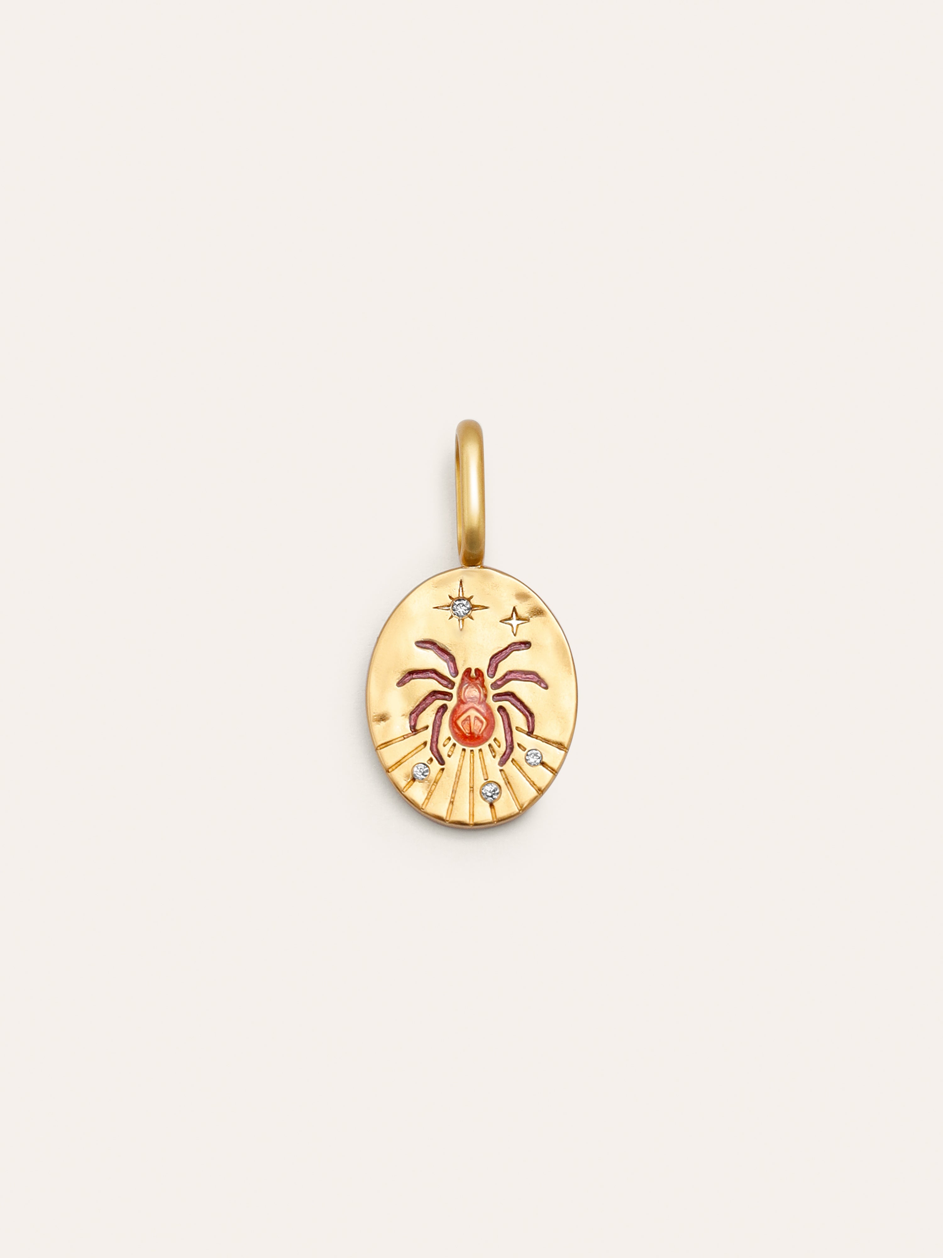 Mystic Spider Gold Charm