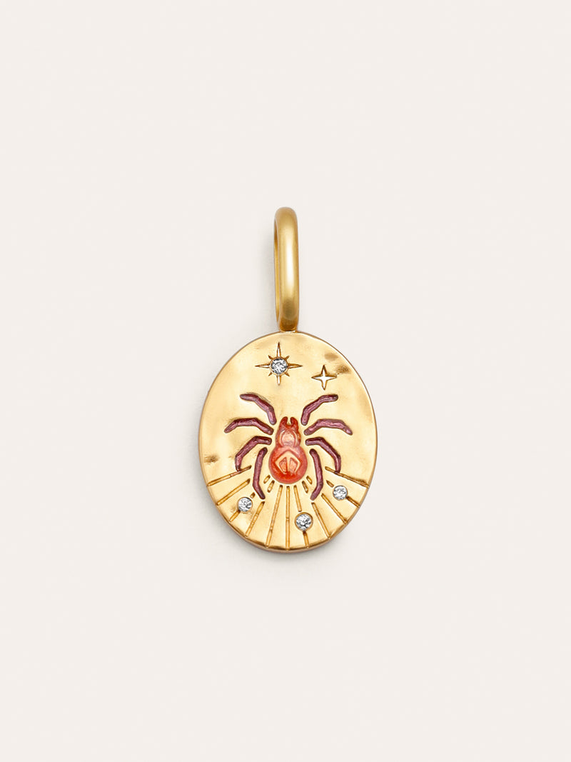 Charm Mystic Araña Baño Oro