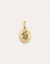 Mystic Snake Gold Charm
