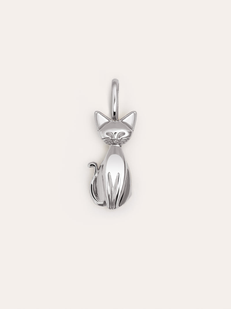 Charm Salem Gato Enamel Gris