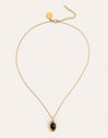 Necklace Ágata Stone Steel Gold Plated - vista 4