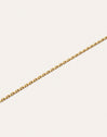 Collar Ana Acero Baño Oro