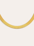 Big Lisse Stainless Steel Gold Necklace