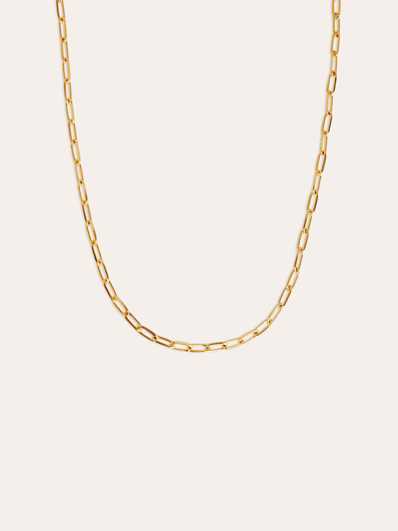Collar Chic Acero Baño Oro