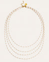 Ketting Cleopatra Blanch Staal verguld met goud