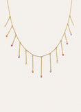 Collar Clea Colors Acero Baño Oro