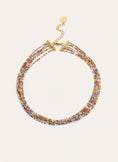 Choker Crystals Cleopatra Acero Baño Oro