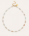 Collar Daylight Perlas Acero Baño Oro