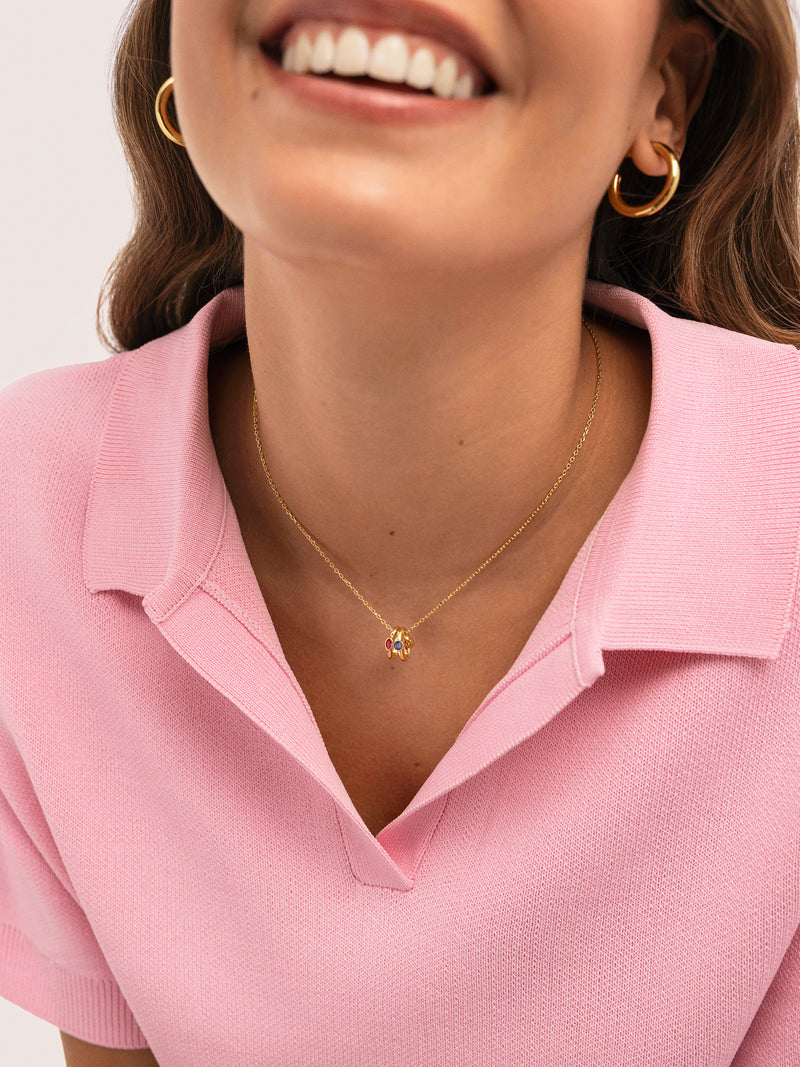 Alma Family Gold-Plated Necklace