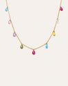 Collar Xiqueta Meua Colors Acero Baño Oro