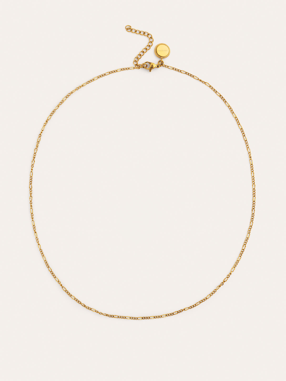 Collar Fiore Acero Baño Oro