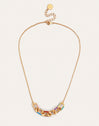 Ketting Link Rainbow Enamel Goud Verguld - vista 4