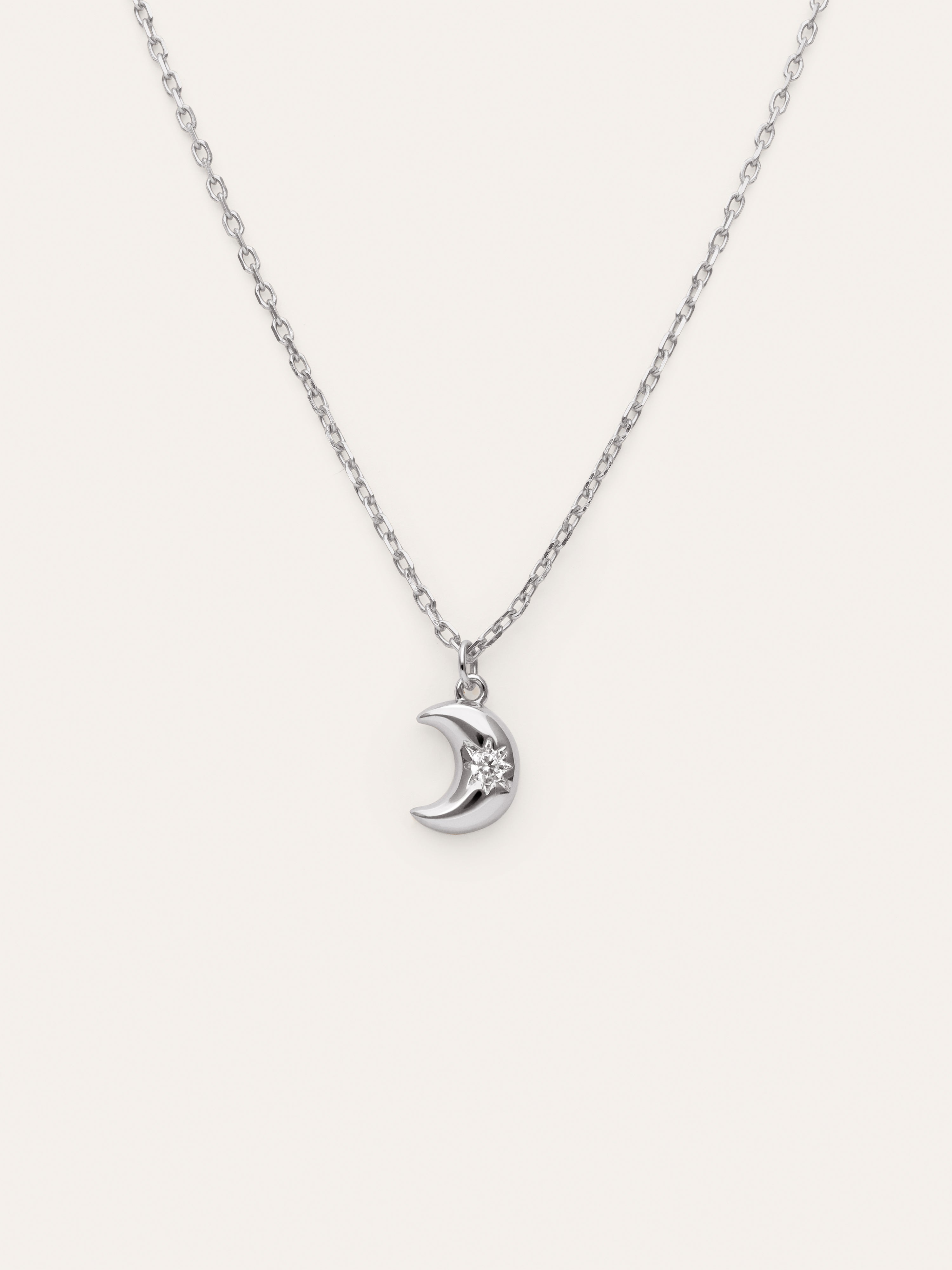 Collar Little Moon Spark Plata