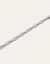 Imagen detalle de Double Lisse Twister Steel Necklace