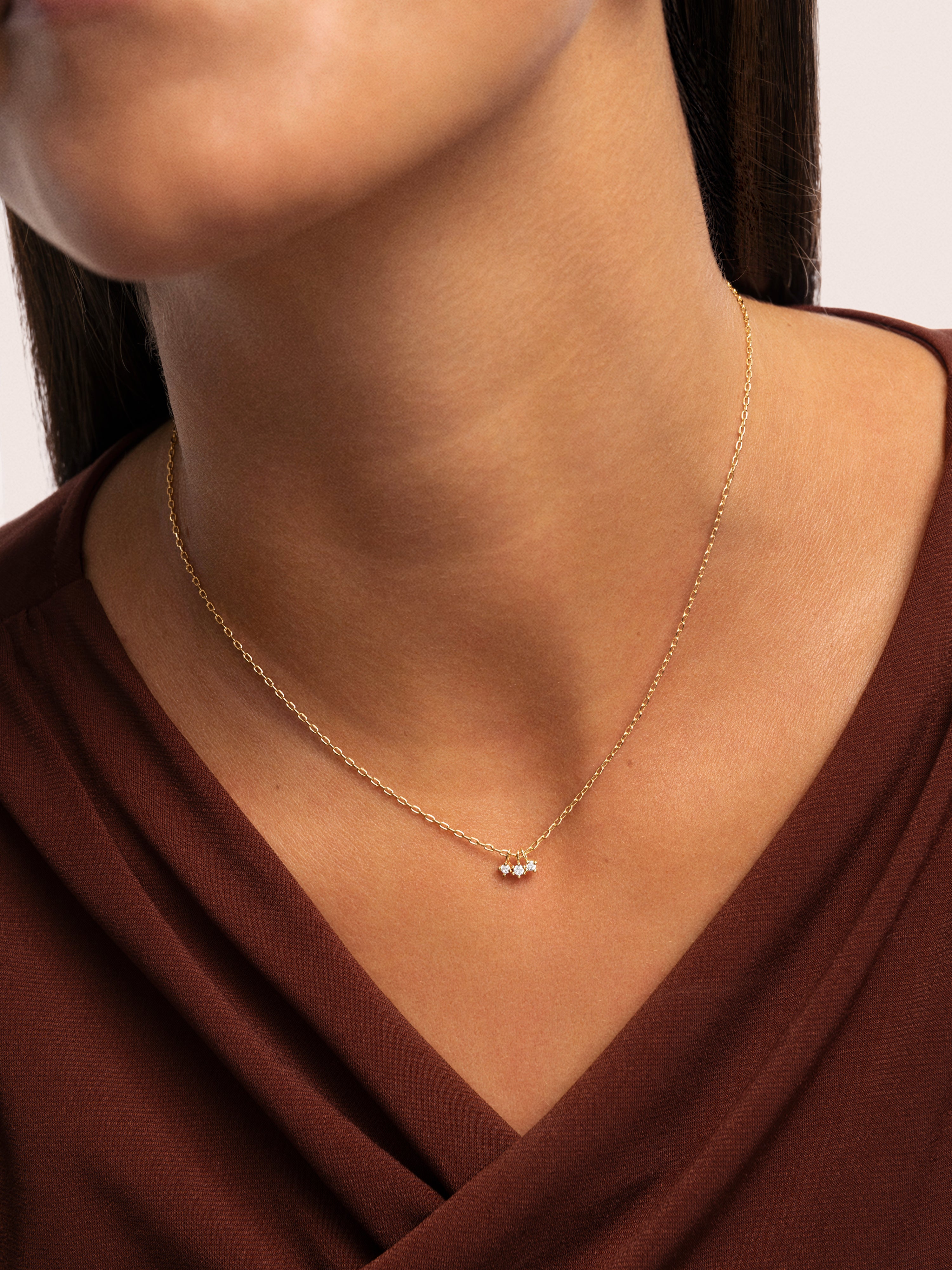 Collar Luzia Baño Oro