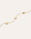 Collar Mariquita Baño Oro