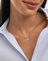 Collana Margarita - puesto en modelo