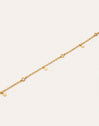 Imagen detalle de Ketting Mini Spark Drop Verguld met 18kt goud