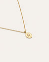 Medallion Polaris Gold Necklace