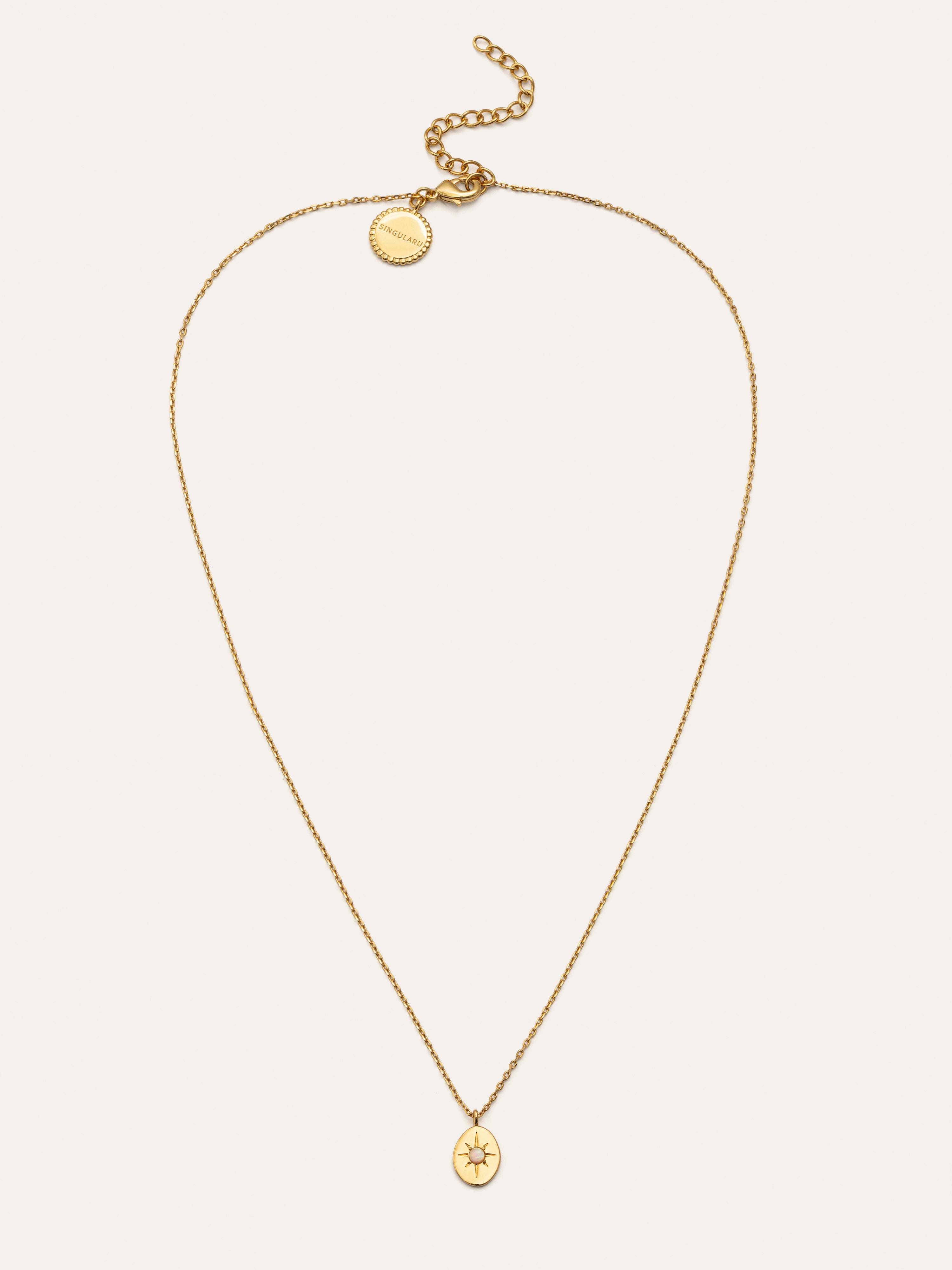Medallion Polaris Gold Necklace