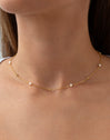 Collar Bahia Pearls Plata Baño Oro