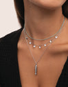 Collar Mini Moons Acero