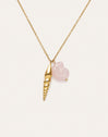 Collar Moana Acero Baño Oro