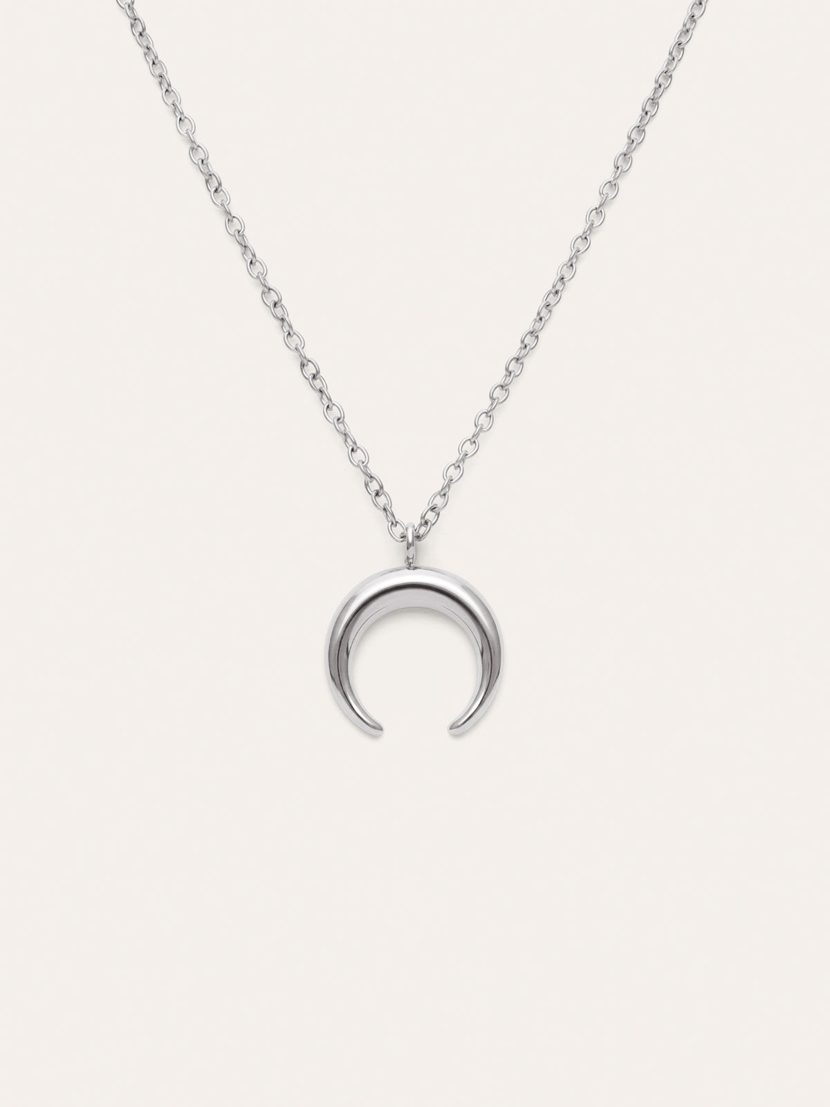 Necklace Moonset Steel