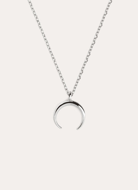 Moonset Silver Necklace