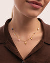 Collar Multicharms Fairy Tale Baño Oro