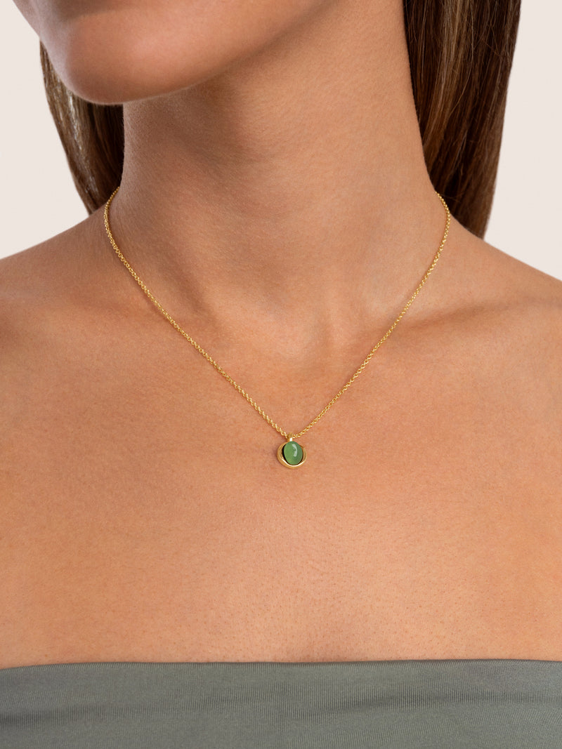 Collana My Jade Placcato Oro