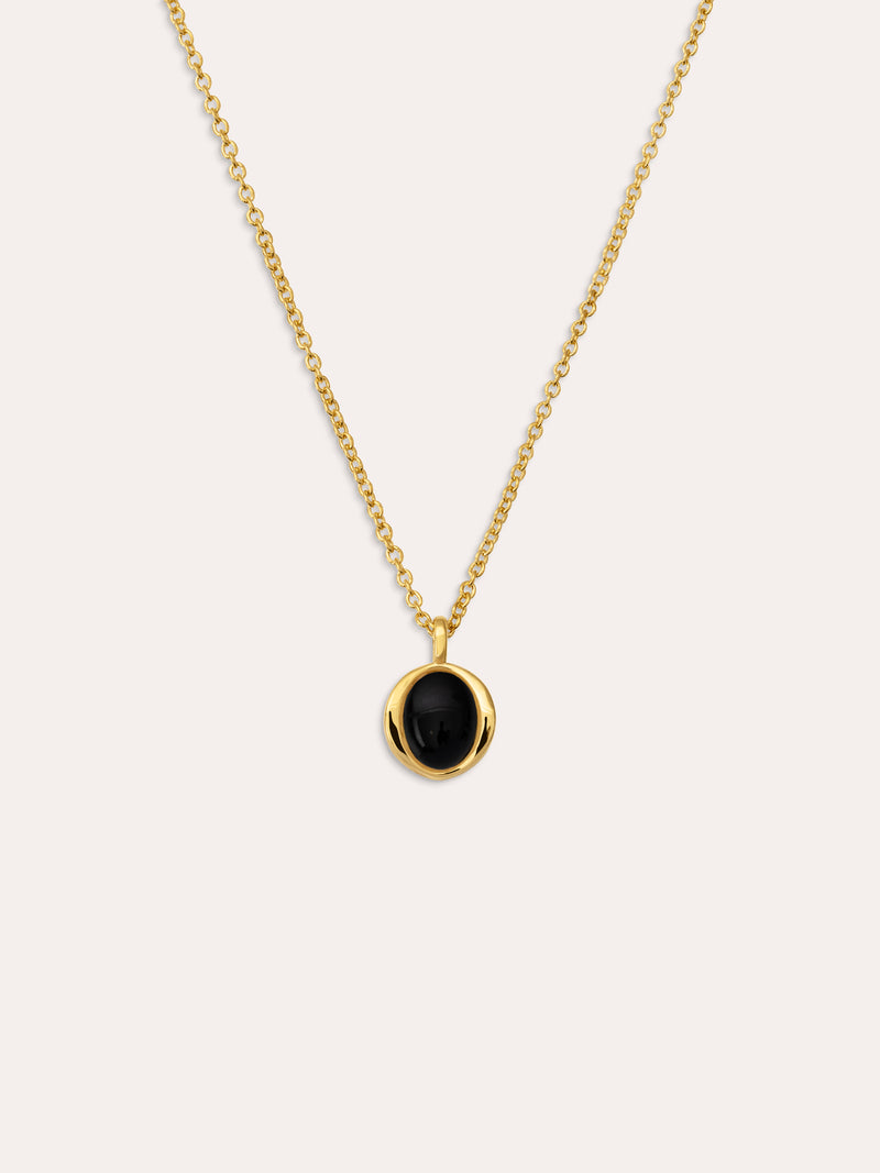 Collana My Onyx Placcato Oro