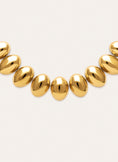 Collar Oceya Acero Baño Oro