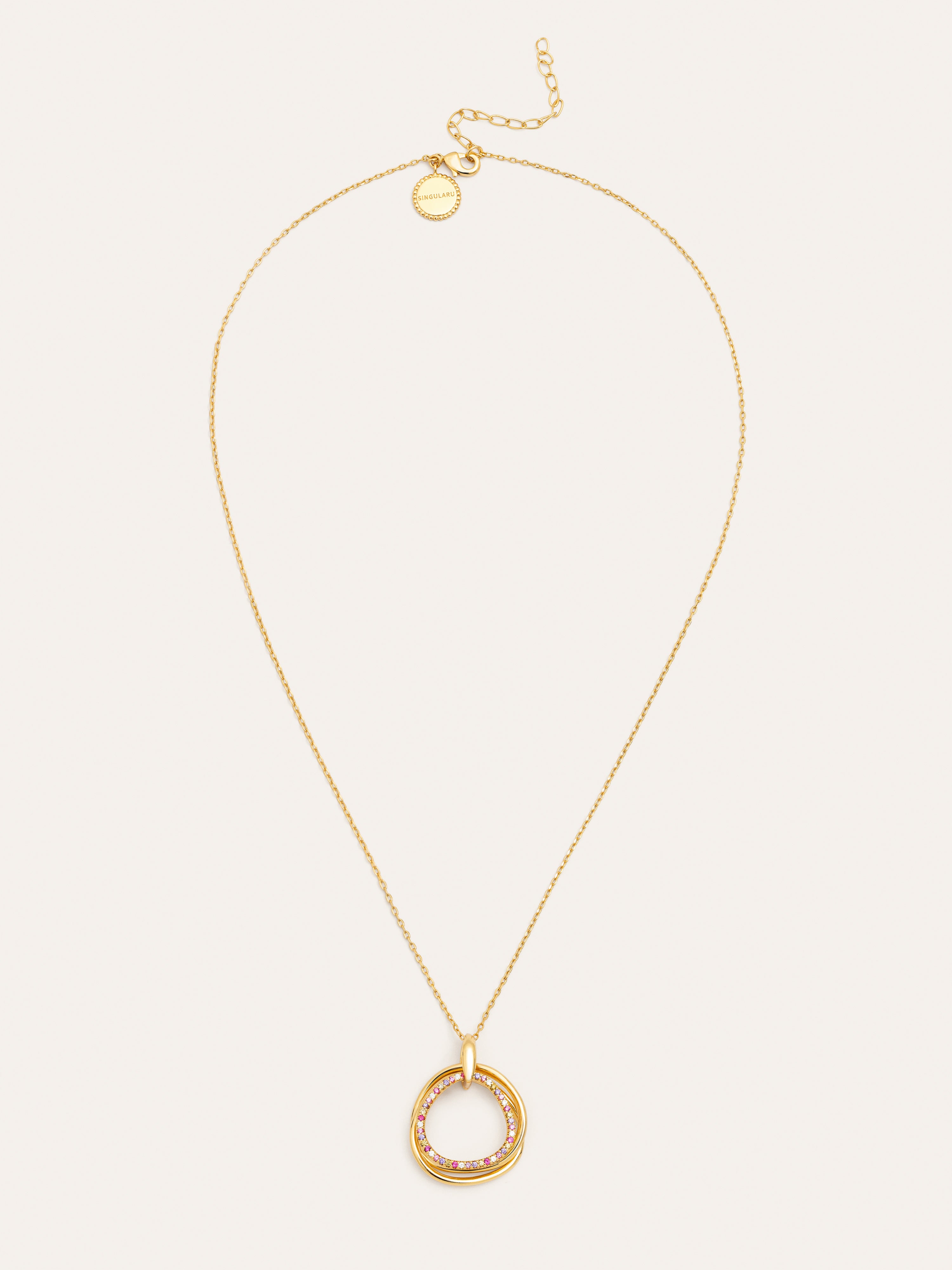 Collar Oria Colors Baño Oro