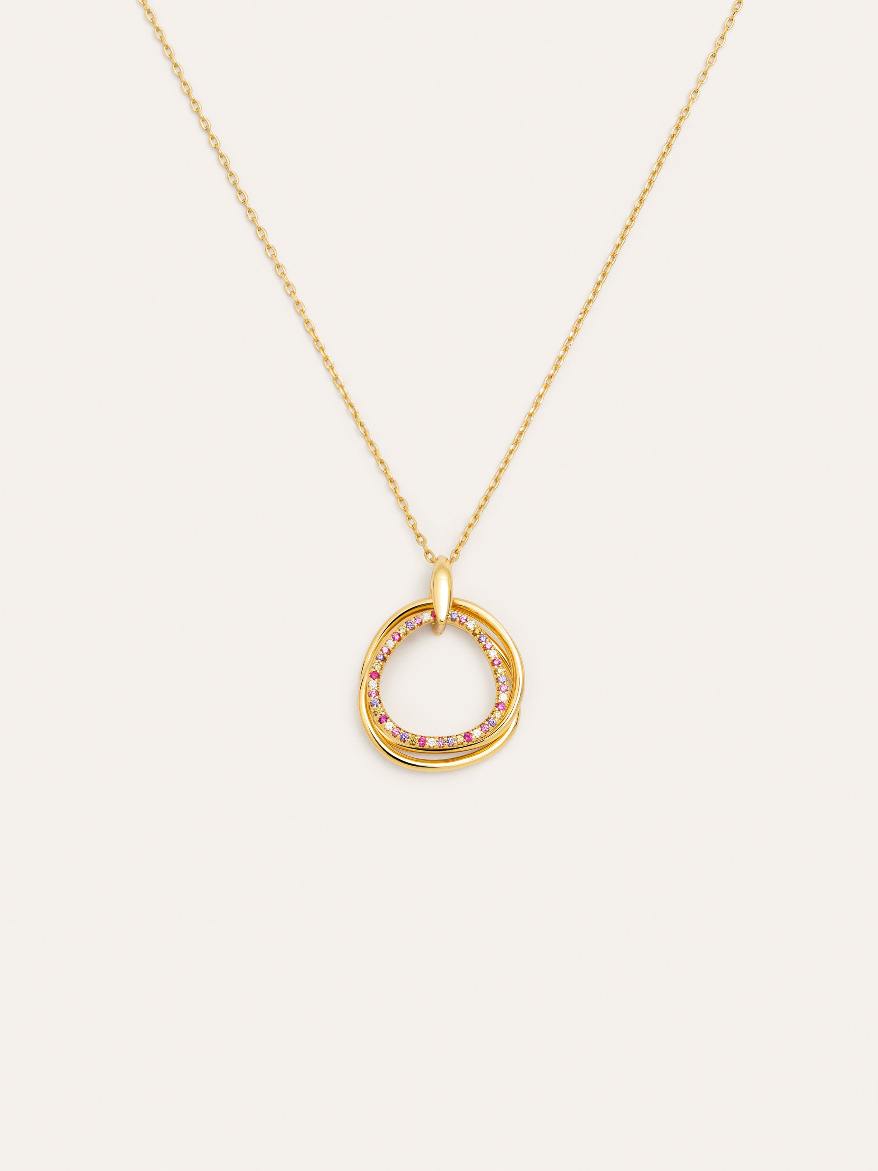 Collar Oria Colors Baño Oro