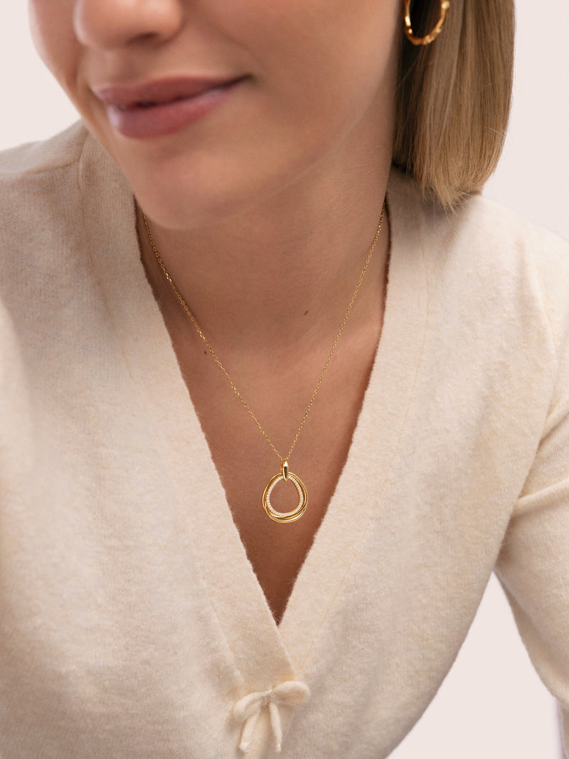 Collar Oria Baño Oro