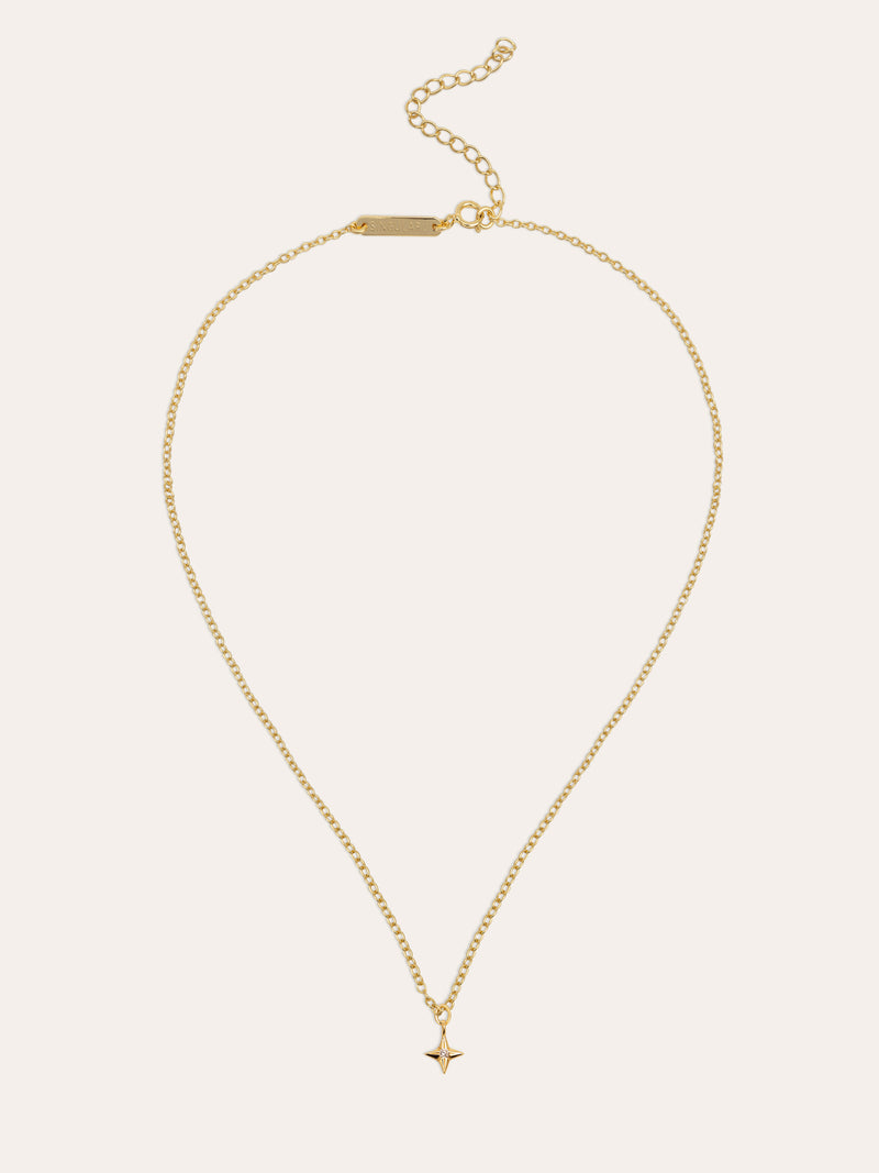Collana Orion Star Argento Placcato Oro