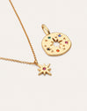 Pack Collar Charm Para Ti Mamá Baño Oro