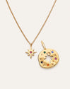 Pack Collar Charm Para Ti Mamá Baño Oro