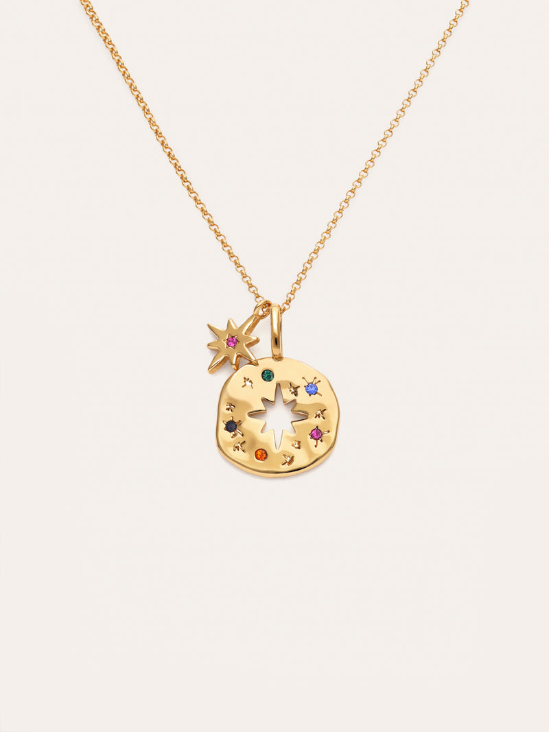 Pack Collar Charm Para Ti Mamá Baño Oro