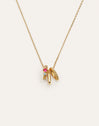 Collar Pebble Family Colors Baño Oro